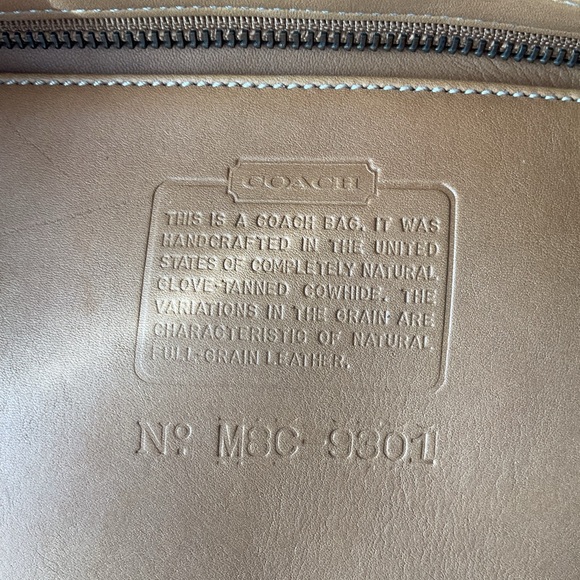 Coach Vintage Small Tote Bag - Picture 8 of 12